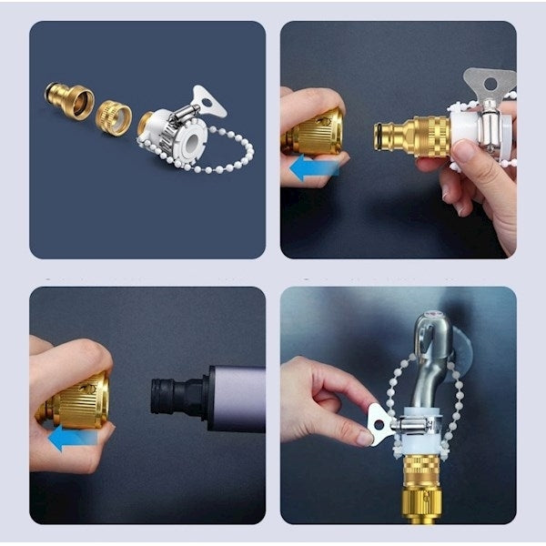 UGREEN 80344 High Pressure Car Washing Gun with Hose Reel Tristar Online