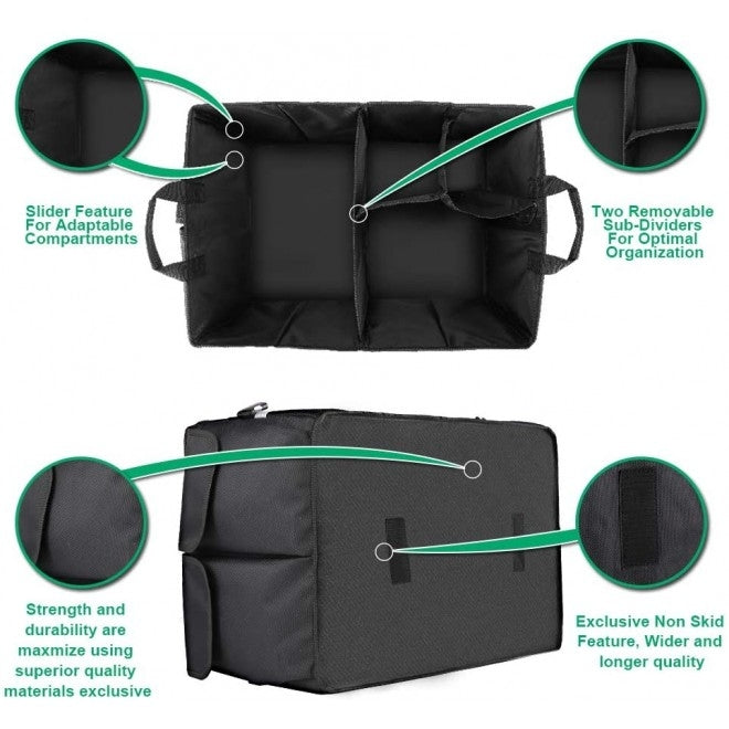 UGREEN 80710 Multifunctional Car Trunk Organizer Black Tristar Online