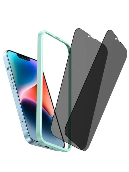 UGREEN 80989 Full Coverage Privacy Tempered Glass Screen Protector with Precise-Align Applicator for iPhone 13 mini (1-Pack) Tristar Online