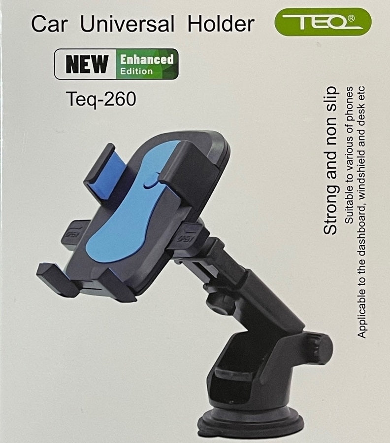 TEQ TEQ -260 Car Universal Holder Strong & non Slip (Extendable) Blue/Black Tristar Online