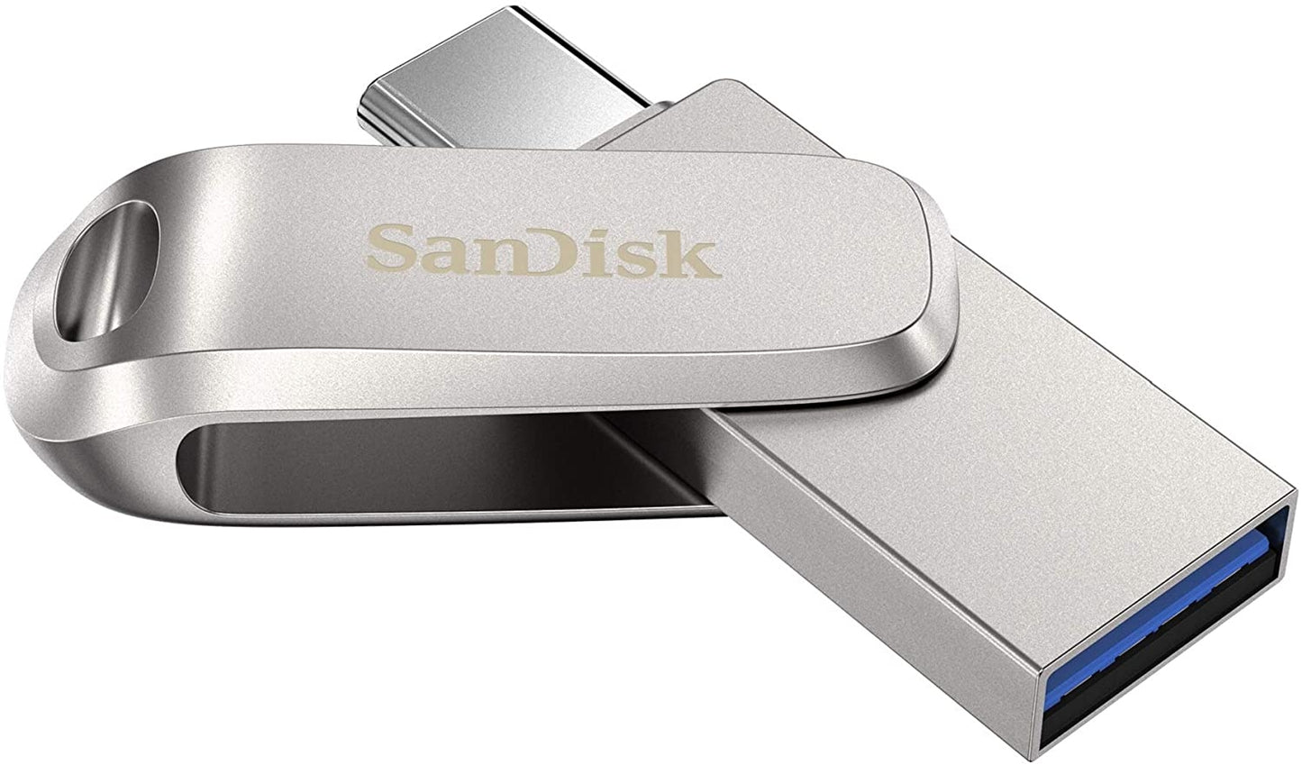 SANDISK 128G SDDDC4-128G-G46 Ultra Dual Drive Luxe USB3.1 Type-C (150MB) New Tristar Online