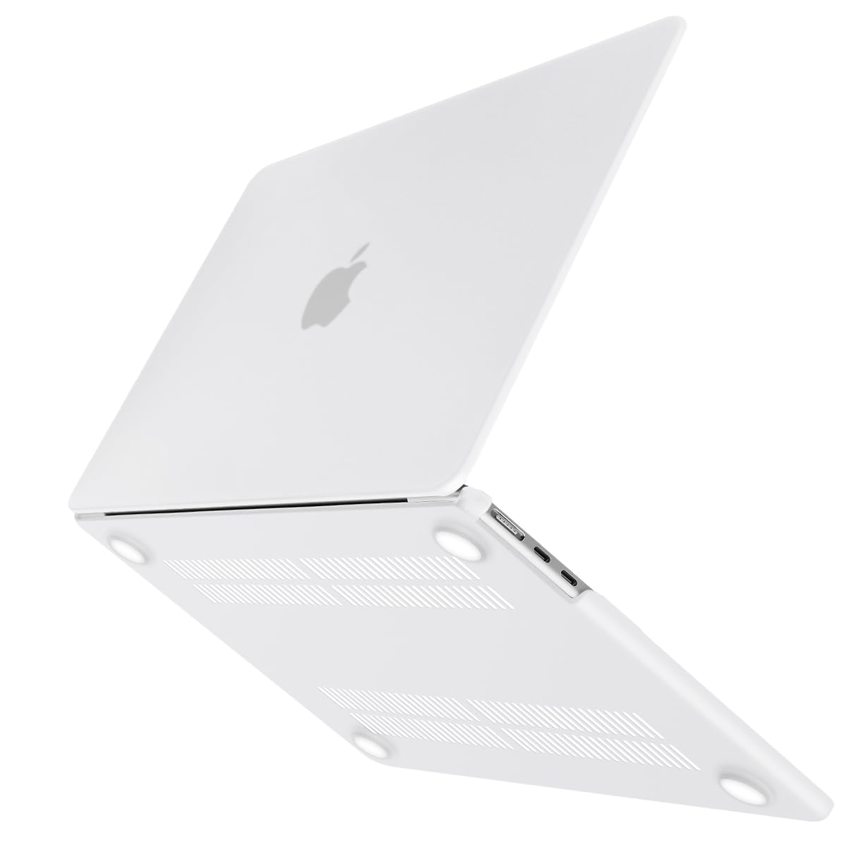 15 inch Air 2023 MacBook Air Matte Case A2941 M2 Chip Hard Shell Case Keyboard Cover White Tristar Online