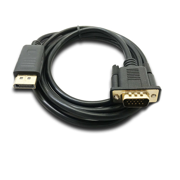 1.8M Display Port DP Male To VGA/M Cable Converter Connector Adaptor Tristar Online