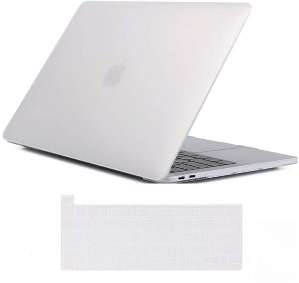 MacBook Pro 16 inch 2020 Release A2141 Matte Shell Case Keyboard Cover Touch Bar Clear Tristar Online