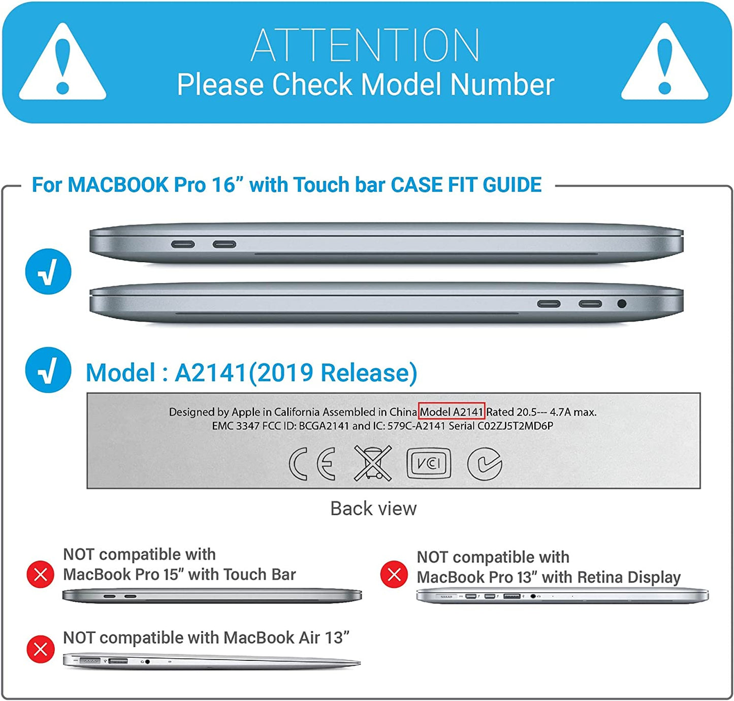 MacBook Pro 16 inch 2020 Release A2141 Matte Shell Case Keyboard Cover Touch Bar Clear Tristar Online