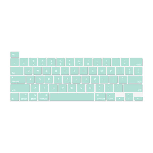 Keyboard Cover Skin For MacBook Pro 13 Pro 16 A2338 A2289 A2251 A2141 M1 M2 2020 to 2023 Mint Green Tristar Online