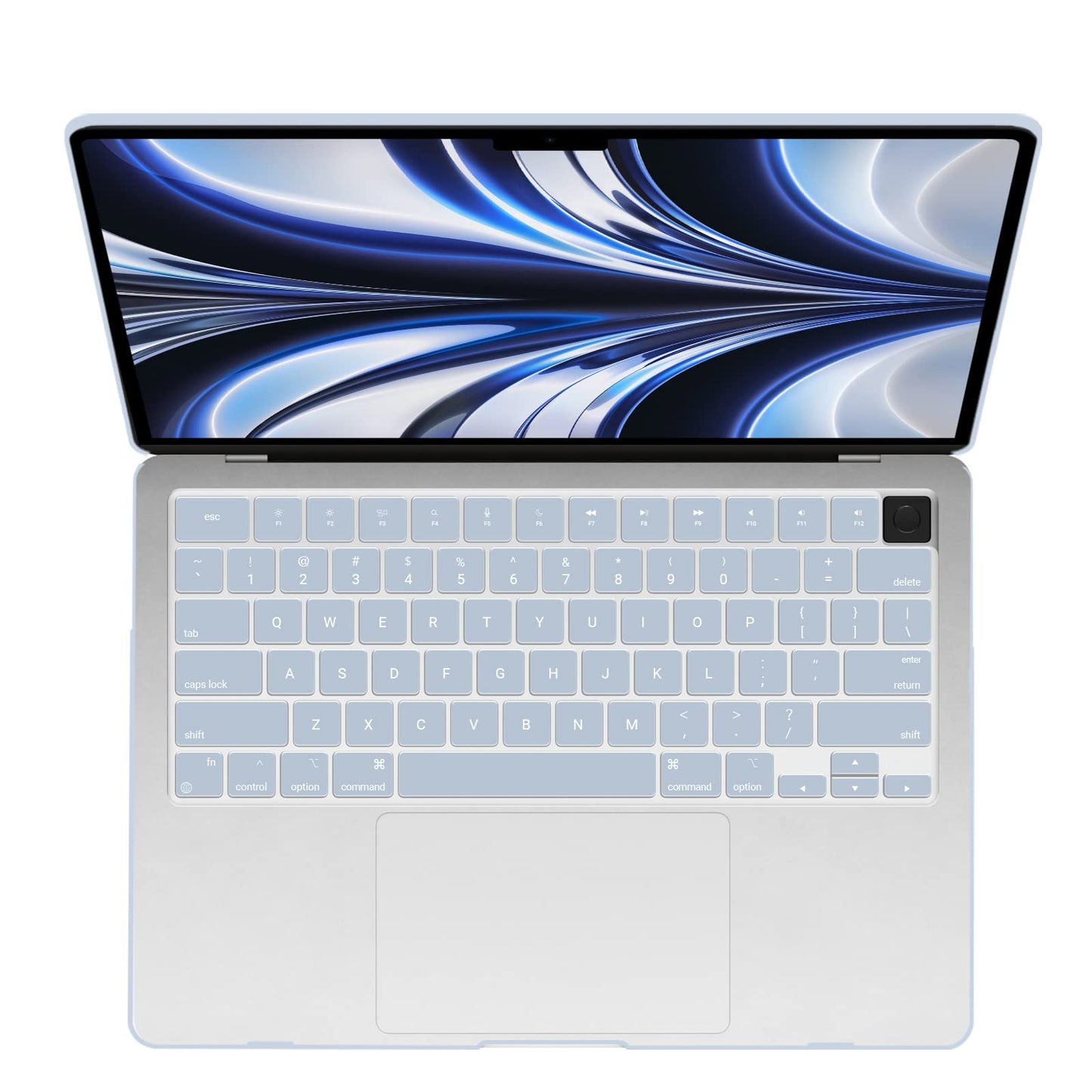 Suitable for 2023 2022 MacBook Air 13 inch case M2 Model A2681 Hard Shell Case Keyboard Cover Tristar Online