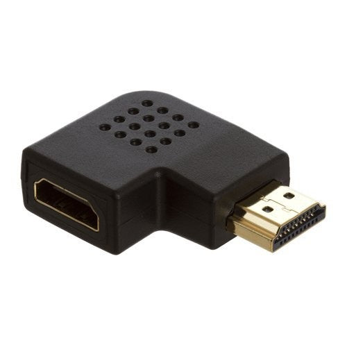 HDMI Port Saver Male to Female 90 Degree Vertical Flat Left For HDMI Cable Tristar Online