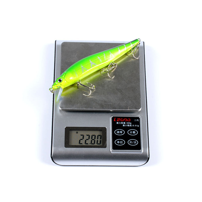 5x Popper Minnow 14cm Fishing Lure Lures Surface Tackle Fresh Saltwater Tristar Online