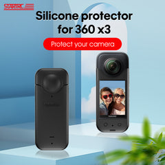 STARTRC Silicone Protective Case for Insta360 One X3 Camera Acessories Soft Tristar Online