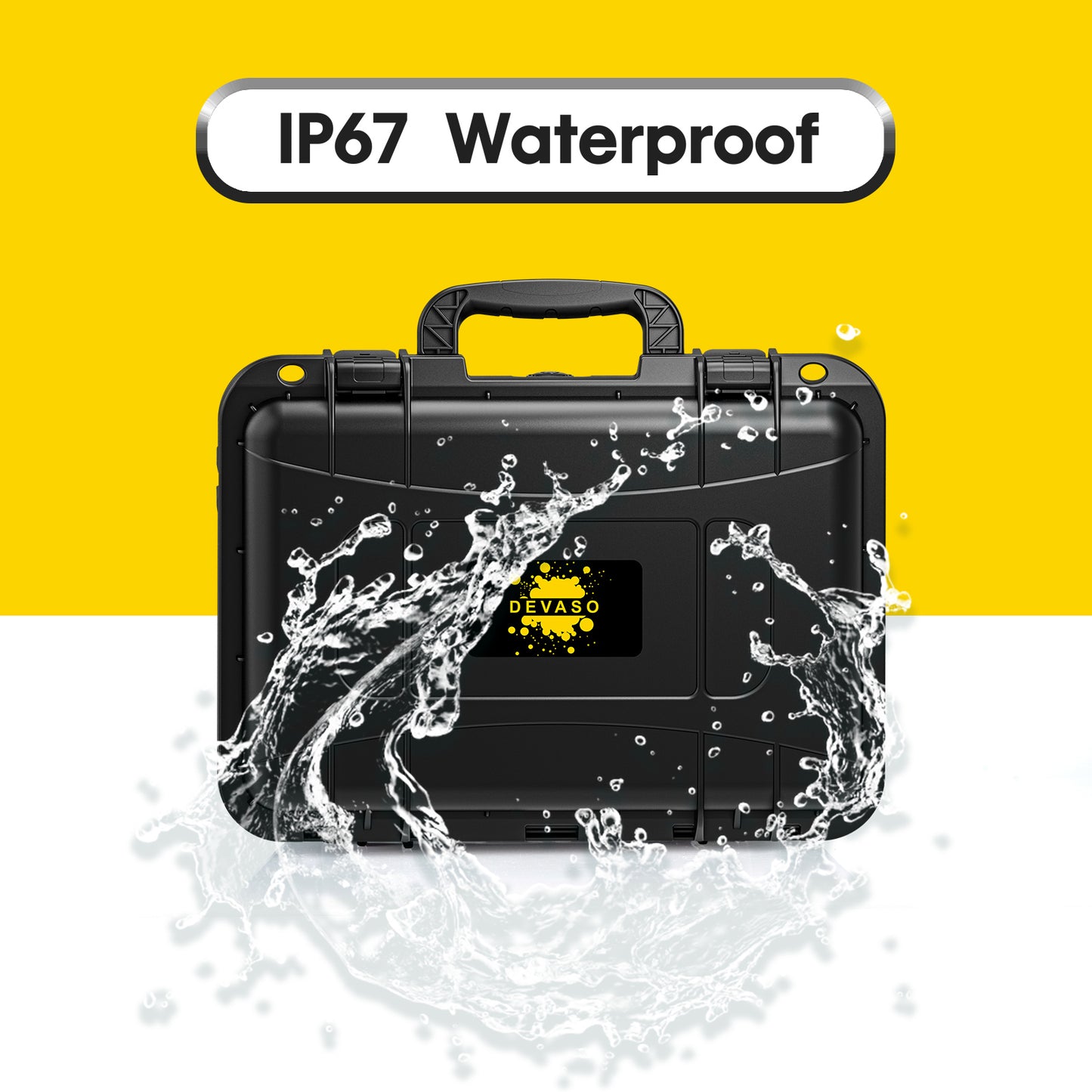 DEVASO Carrying Case for Nintendo Switch OLED Case, Professional Safe Hard-Black Tristar Online