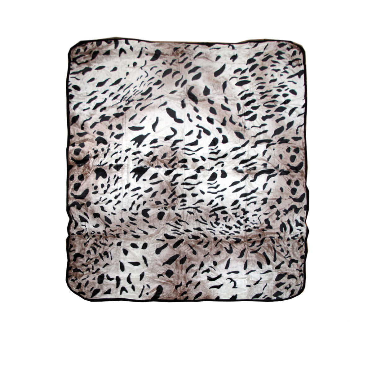 Animal Skin Pattern Faux Mink Blanket Queen Jaguar Tristar Online
