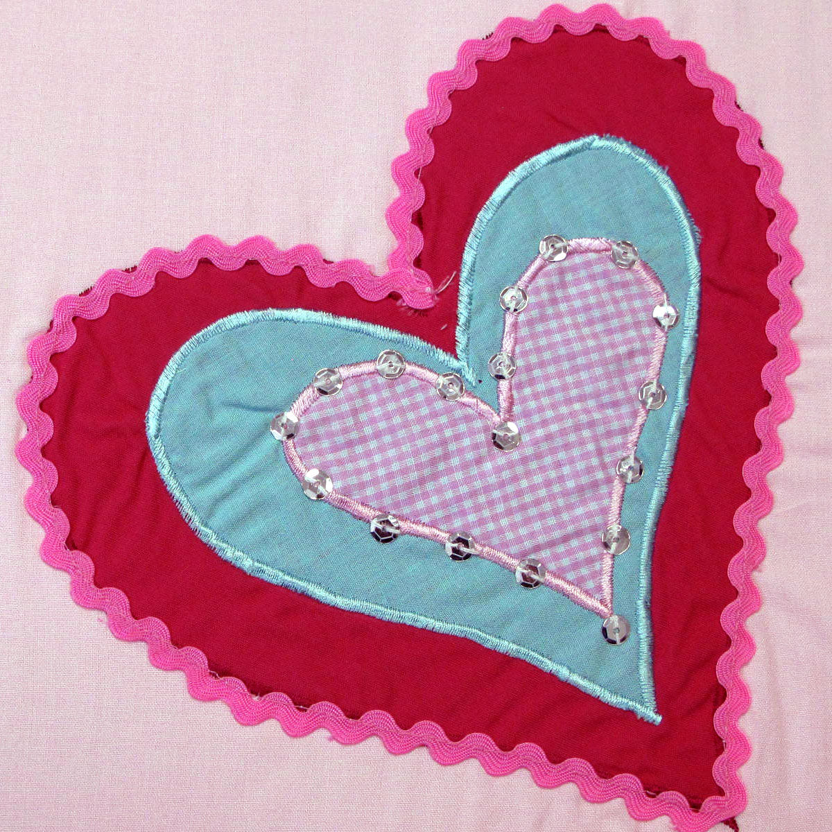 Amia Hearts Embroidered Quilt Cover Set Single Tristar Online