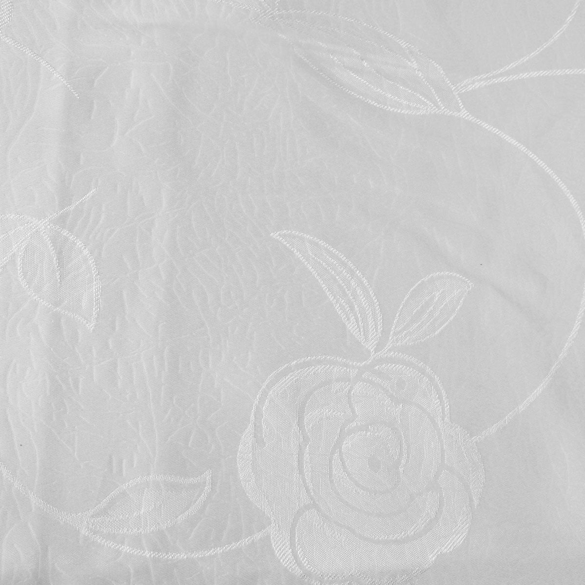 Jacquard Tablecloth Rosa White 135 x 180 cm Tristar Online