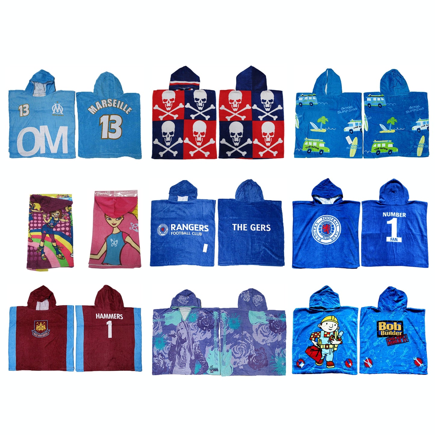 Kids Hooded Towel Marseille 13 Tristar Online