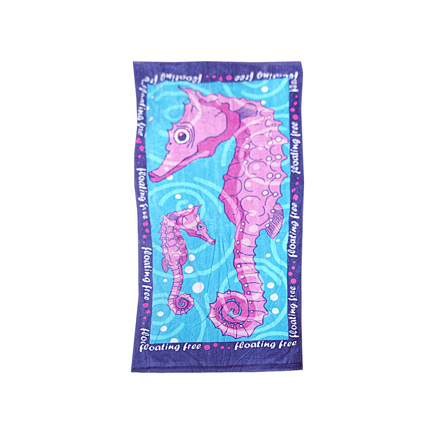 Extra Large Beach Towel N Bag Seahorse Tristar Online