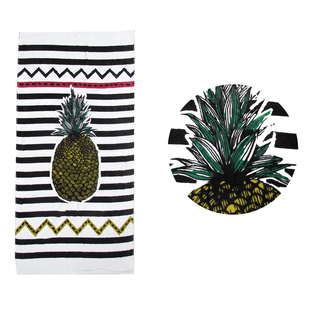 The Gaint Pineapple Cotton Beach Towel Tristar Online