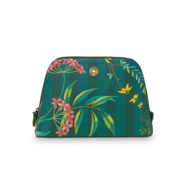 PIP Studio Fleur Grandeur Green Medium Triangle Cosmetic Bag Tristar Online