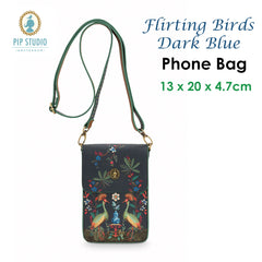 PIP Studio Flirting Birds Dark Blue Phone Bag Tristar Online