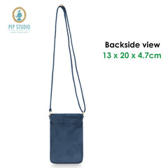 PIP Studio Velvet Quilted Dark Blue Phone Bag Tristar Online
