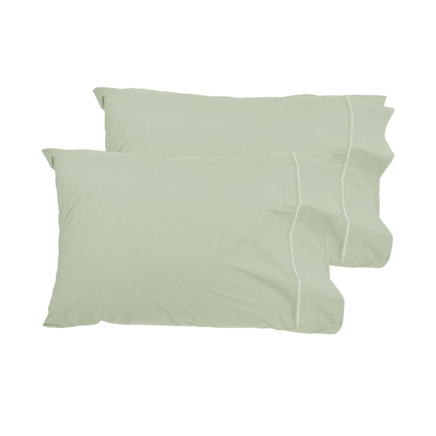 Grand Aterlier Pair of Queen Sized Pillowcases - Fennel Tristar Online