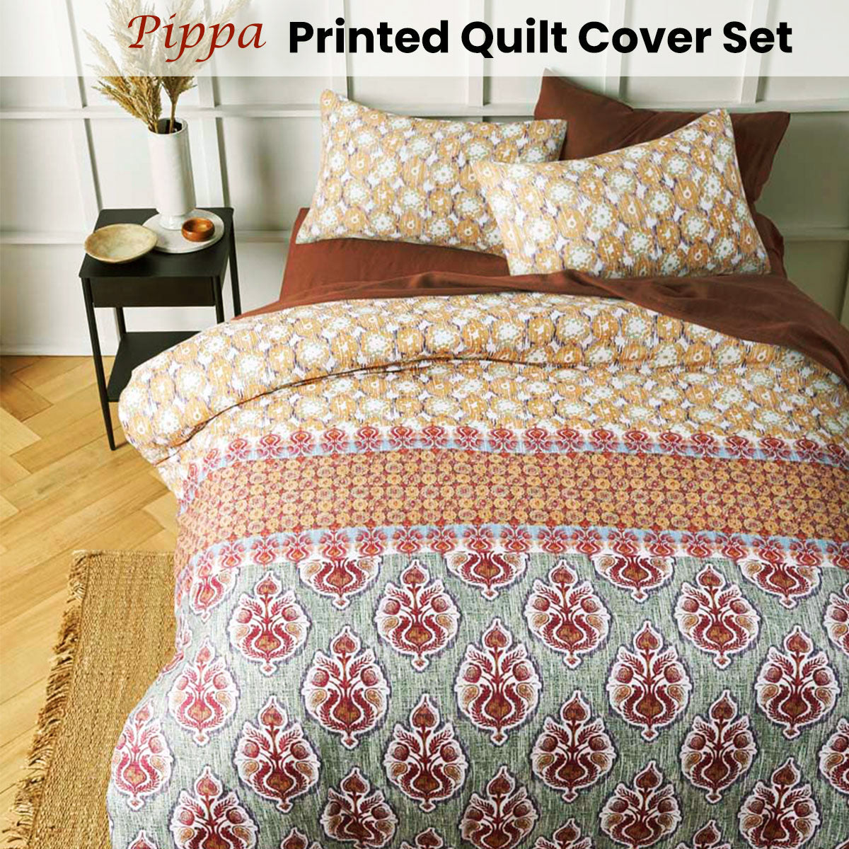 Big Sleep Pippa Printed Quilt Cover Set King Tristar Online