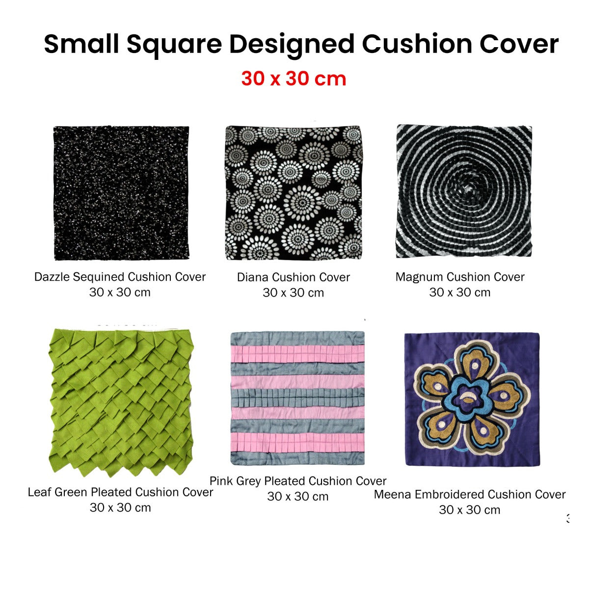 Small Designed Square Cushion Cover 30 x 30 cm Dazzle Tristar Online