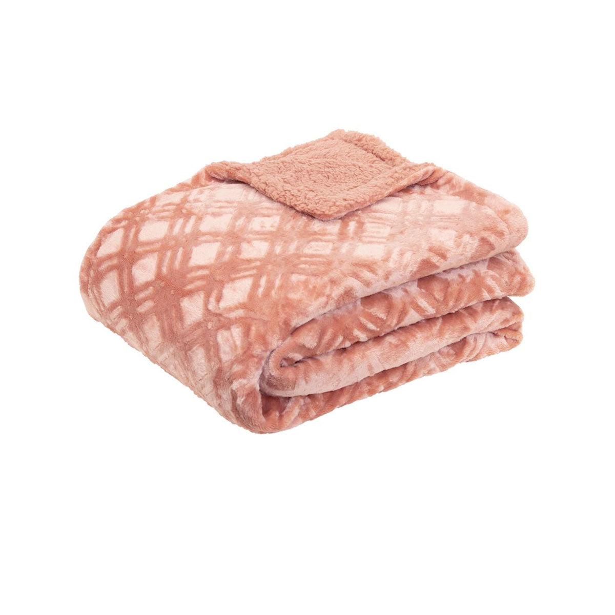 J.Elliot Home Vida Microplush Throw Clay Pink Tristar Online