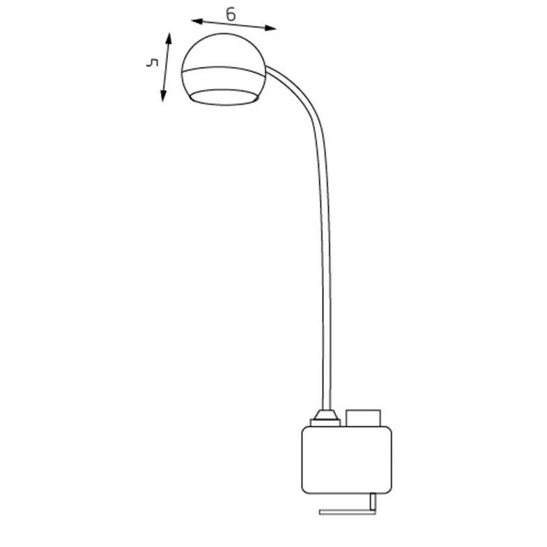 Inbuilt LED Multi-Functional Desk Lamp Tristar Online