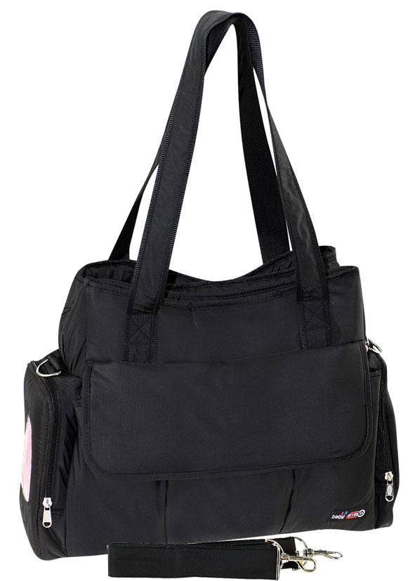 FIB Baby Nappy Bag Diaper Maternity Milk Mummy Changing Travel Tote - Black Tristar Online