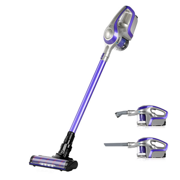 Devanti Cordless 150W Handstick Vacuum Cleaner - Purple and Grey Tristar Online
