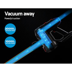 Devanti Handheld Vacuum Cleaner Stick Cordless Bagless 2-Speed Spare HEPA Filter Tristar Online