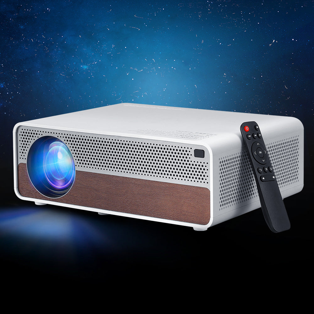Devanti Portable Wifi Video Projector 4K Home Theater HDMI 1080P Native Tristar Online