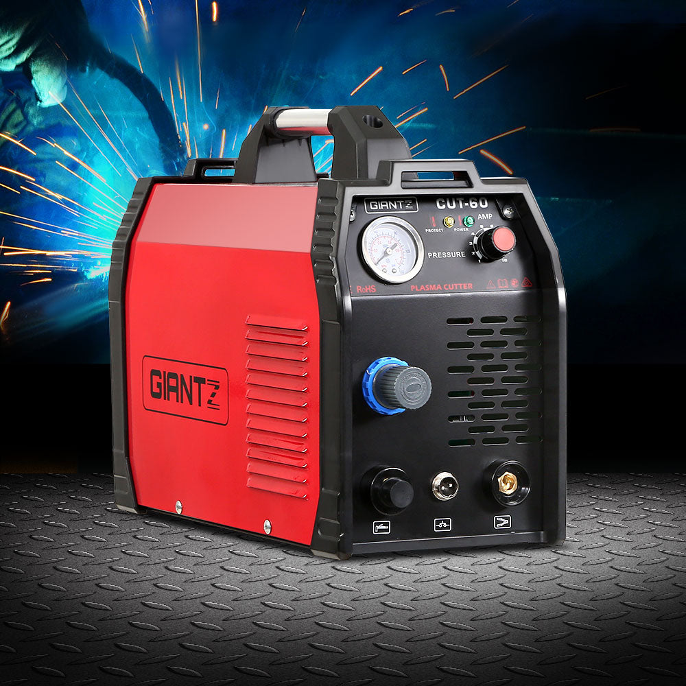 Giantz 60Amp Inverter Welder Plasma Cutter Gas DC iGBT Welding Machine Portable Tristar Online