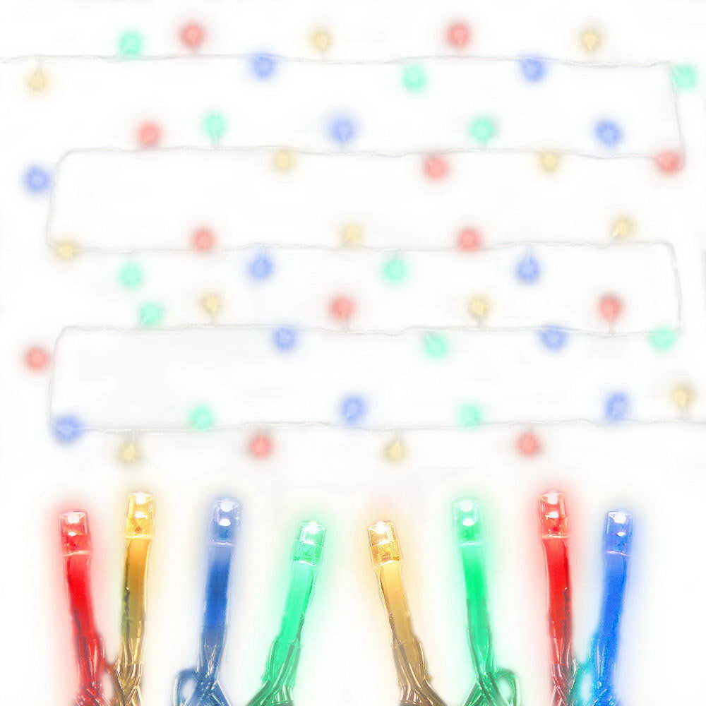 Jingle Jollys 100M Christmas String Lights 500LED Multi Colour Tristar Online