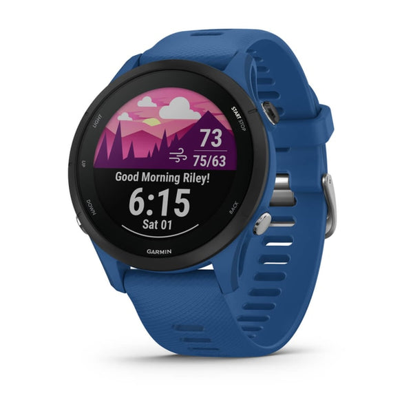 Garmin Forerunner 255 GPS Running Smartwatch - Tidal Blue Garmin