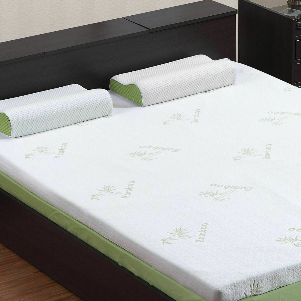 DreamZ 5cm Thickness Cool Gel Memory Foam Mattress Topper Bamboo Fabric King Tristar Online