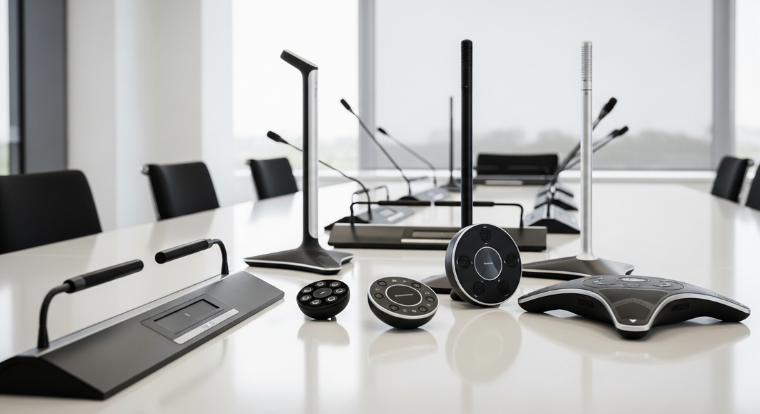 Expanding Audio Frontiers: Comparative Analysis of Modern Conference Microphones