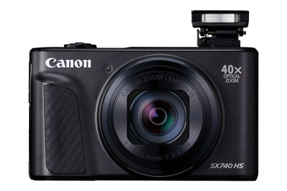 Canon PowerShot SX740 HS (Silver) – 20.3MP Compact Camera with 40× Optical Zoom & 4K UHD Canon
