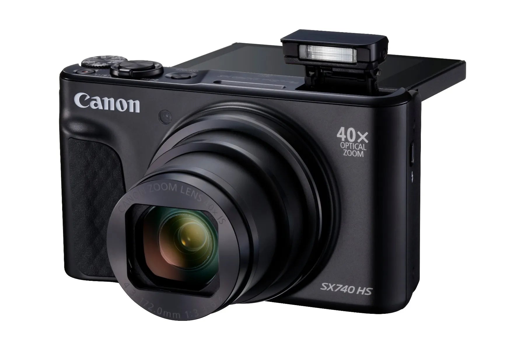 Canon PowerShot SX740 HS (Silver) – 20.3MP Compact Camera with 40× Optical Zoom & 4K UHD Canon