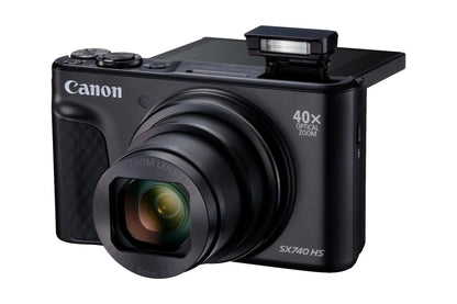 Canon PowerShot SX740 HS (Silver) – 20.3MP Compact Camera with 40× Optical Zoom & 4K UHD Canon
