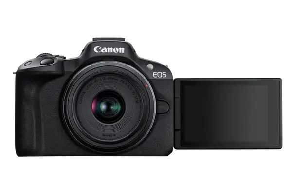 Canon EOS R50 Mirrorless Camera Body (Black) – 24.2MP APS-C, 4K Video, Dual Pixel Canon