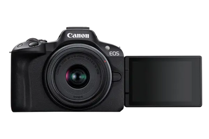 Canon EOS R50 Mirrorless Camera Body (Black) – 24.2MP APS-C, 4K Video, Dual Pixel Canon