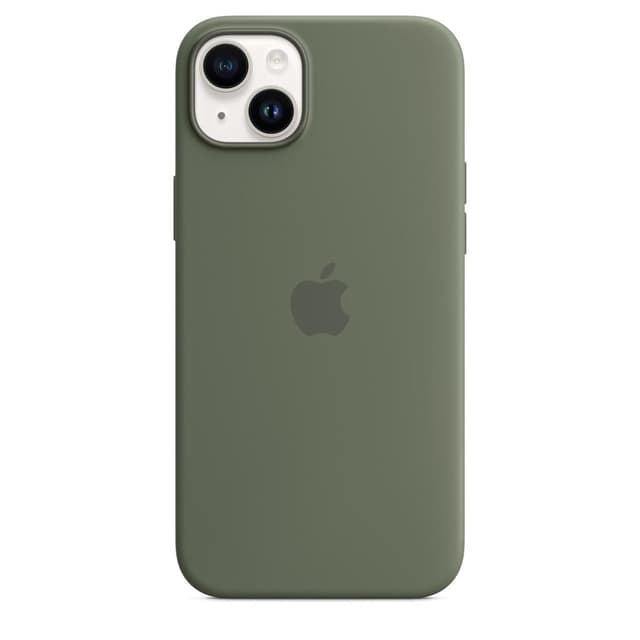 Sprout Apple Silicone Case Iphone 14 Plus - Magsafe - Silicone Green