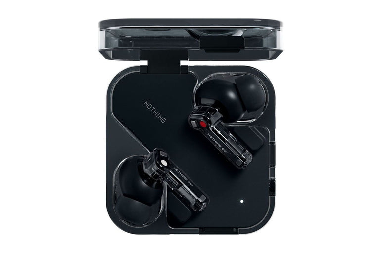 NOTHING (R) Ear 2024 Wireless Earbuds – Black & White Edition – True Wireless Bluetooth Earphones with Charging Case