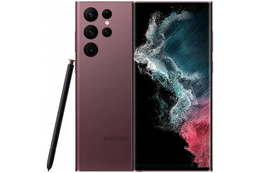 Samsung Galaxy S22 Ultra 8GB 256GB - Burgundy (AU Version) - Pristine - Refurbished Samsung