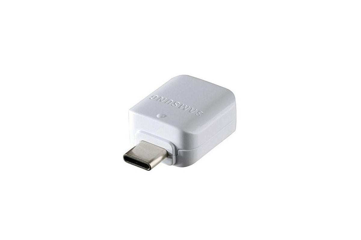 USB-C Male to USB Type-A Female Converter USB Type-C OTG Hosting Adapter Connector For Samsung Mobile Phone Tablets (White) New, Generic Packaging