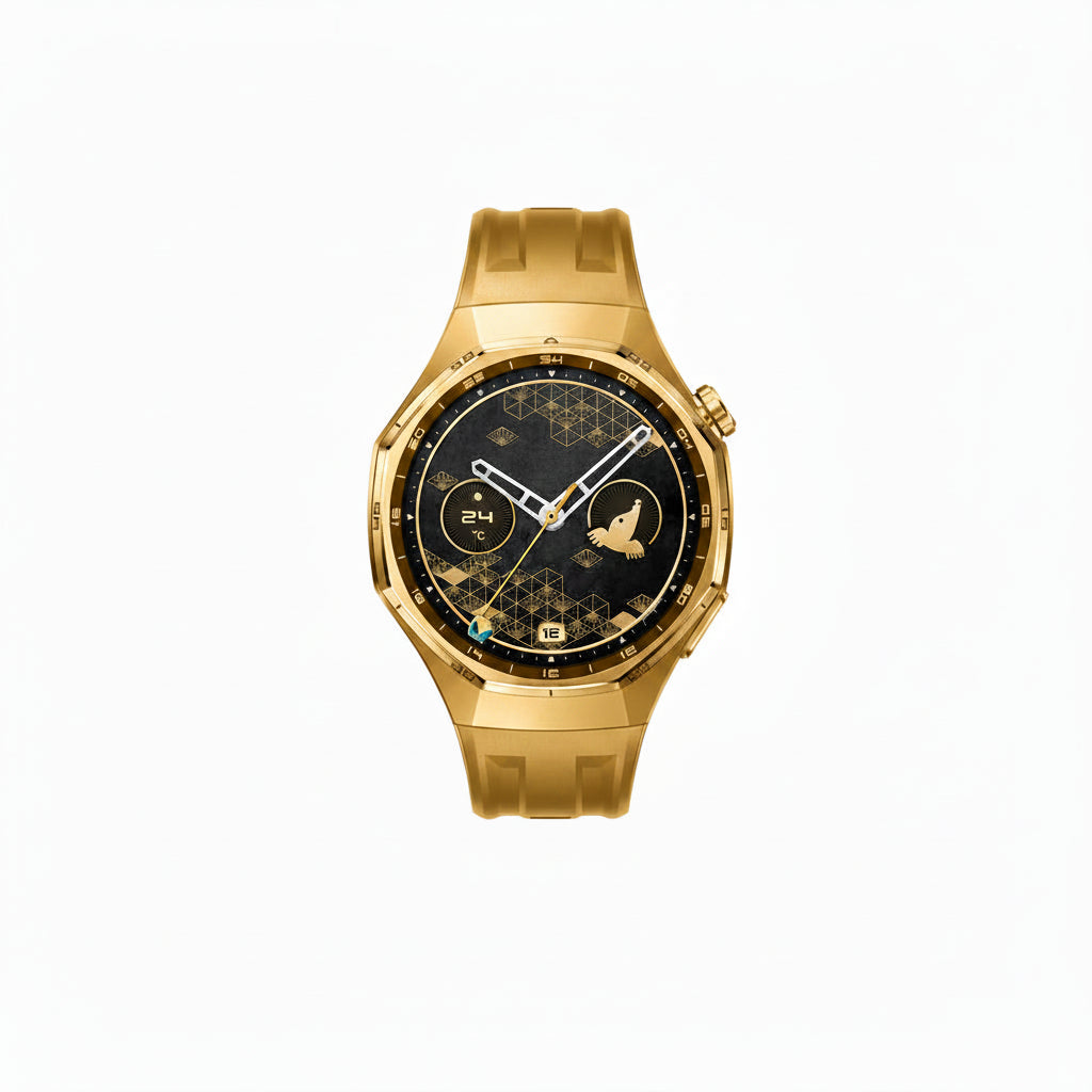 HONMA x HUAWEI Watch GT 6 Pro (46mm) -  Black - Fluoroelastomer Strap - Chinese Version Huawei