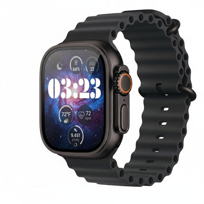 Apple Watch Ultra 49mm GPS +  Cellular Titanium Smartwatch - Titanium with 100% Battery Apple