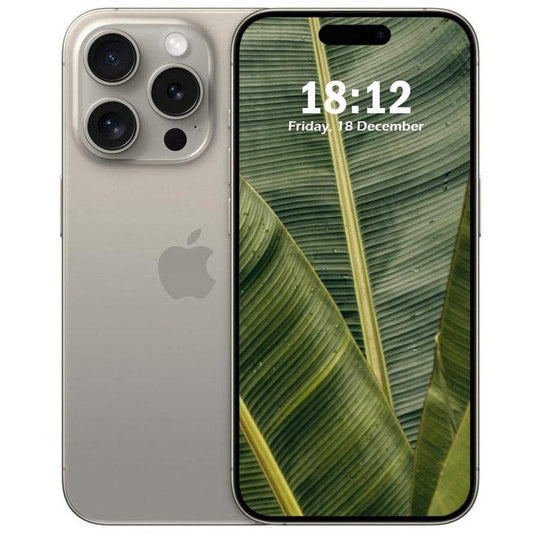 Apple iPhone, 15 Pro, 8GB - 256GB Natural - (AU Version) - Pristine Refurbished Apple